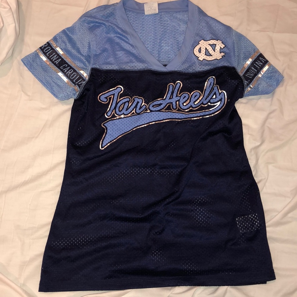 NWOT UNC Football Jersey sz small
